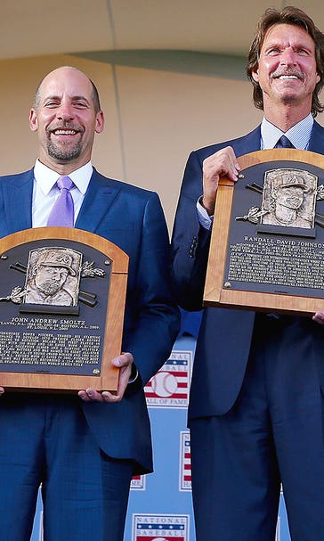 Johnson, Martinez, Smoltz, Biggio enter Hall of Fame